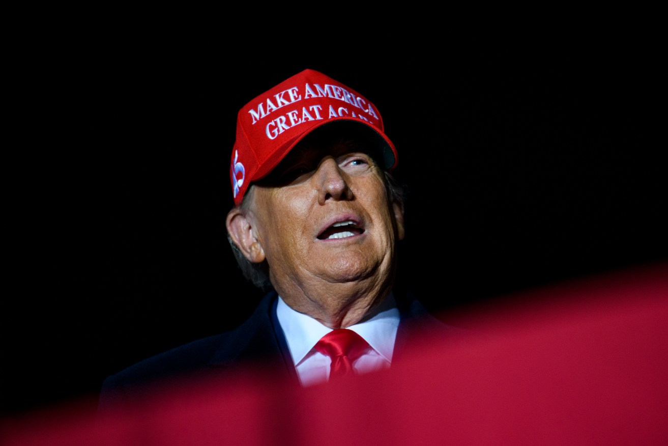 Donald Trump, who is in Scotland playing golf, has denied he allegedly raped writer E Jean Carroll.