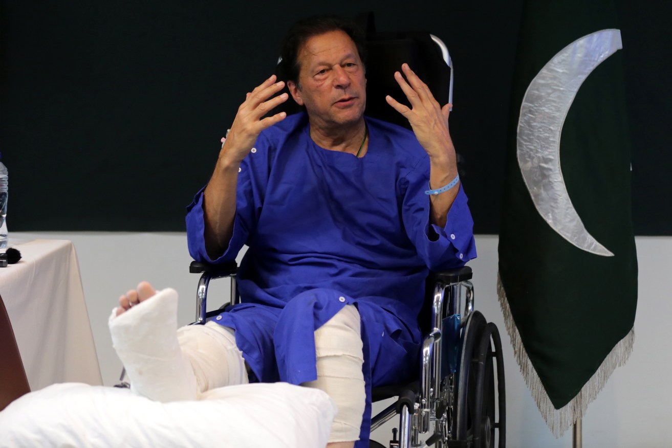 Imran Khan has been discharged from hospital after being shot in the leg during an attack.