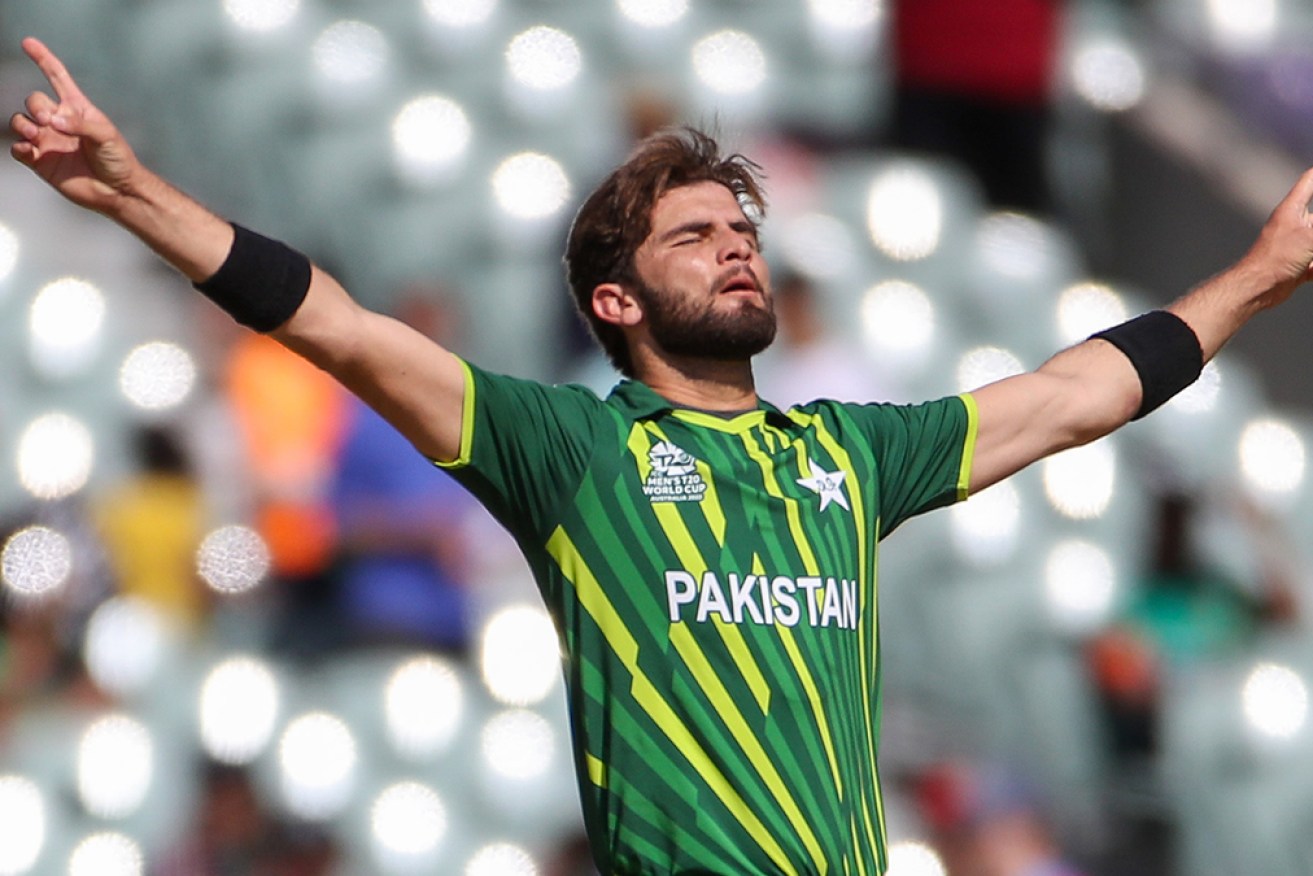 Paceman Shaheen Afridi has bowled Pakistan to a surprise T20 World Cup semi-final berth.