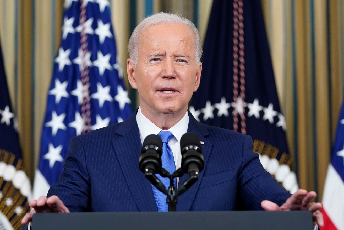 US President Joe Biden says he will veto efforts to pass a national ban on abortion.