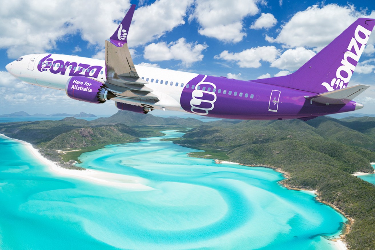 Bonza airlines has announced an all-Aussie food and drinks menu.