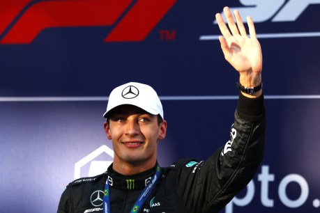 Russell wins sprint, on pole for Brazil GP