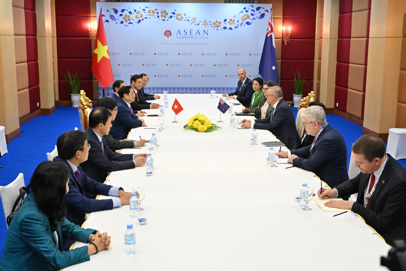 Prime Minister Anthony Albanese has held discussions with ASEAN leaders but not China's president.