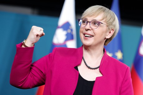 Slovenia elects its first female president