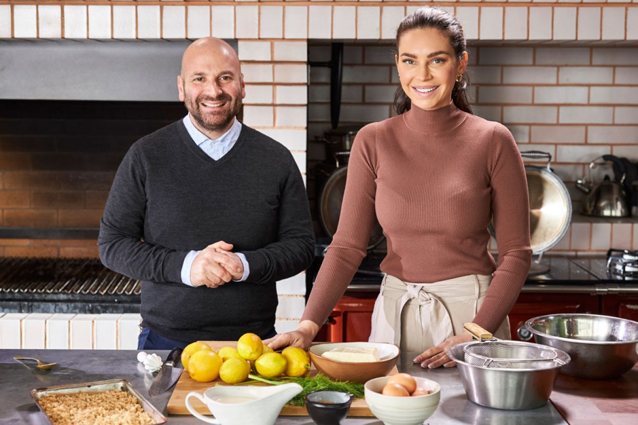 Calombaris returns to our cooking show screens with Sarah Todd.
