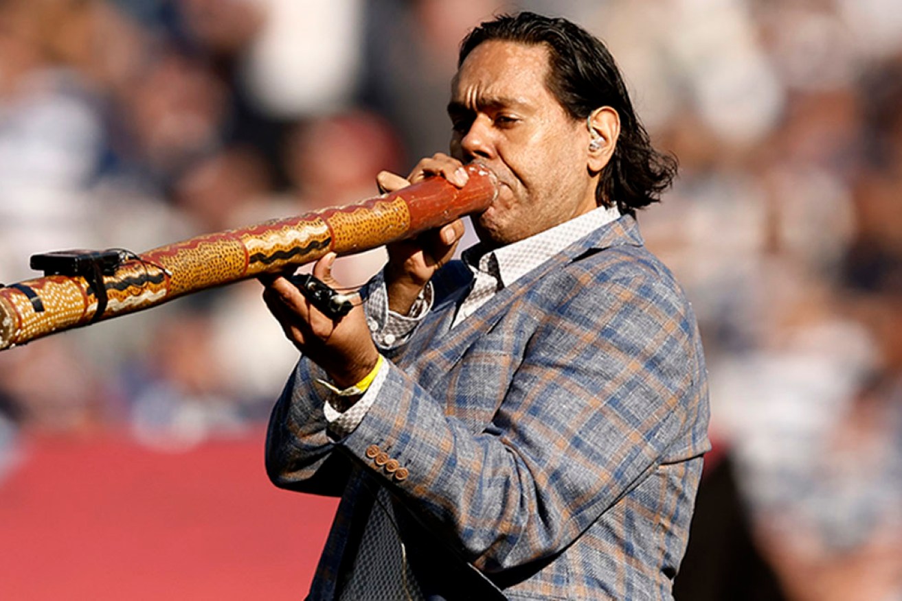 Indigenous composer William Barton is the 2023 Queensland Australian of the Year. 