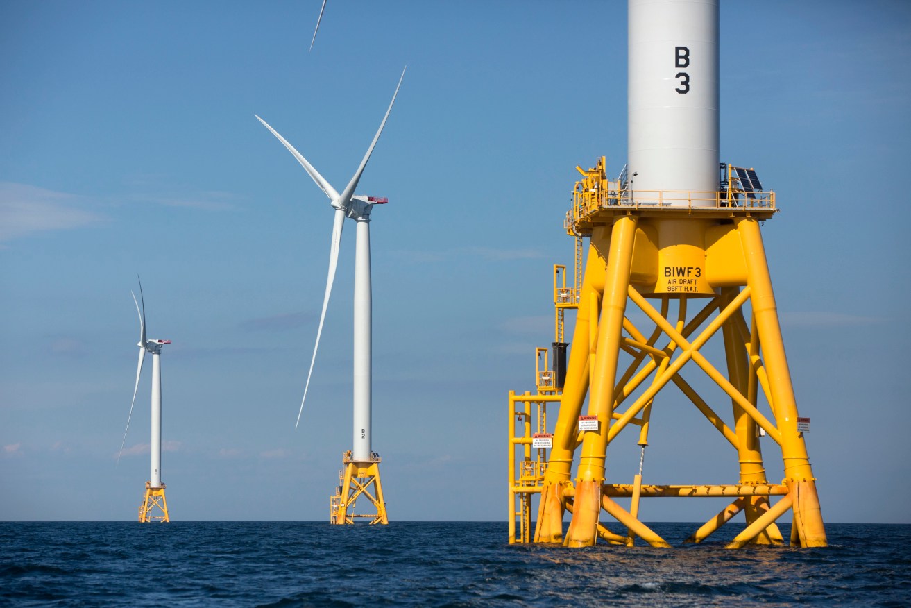 The federal government is looking to offshore wind as a key part of Australia's energy mix.
