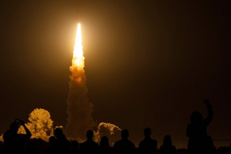 NASA Moon rocket Artemis lifts off