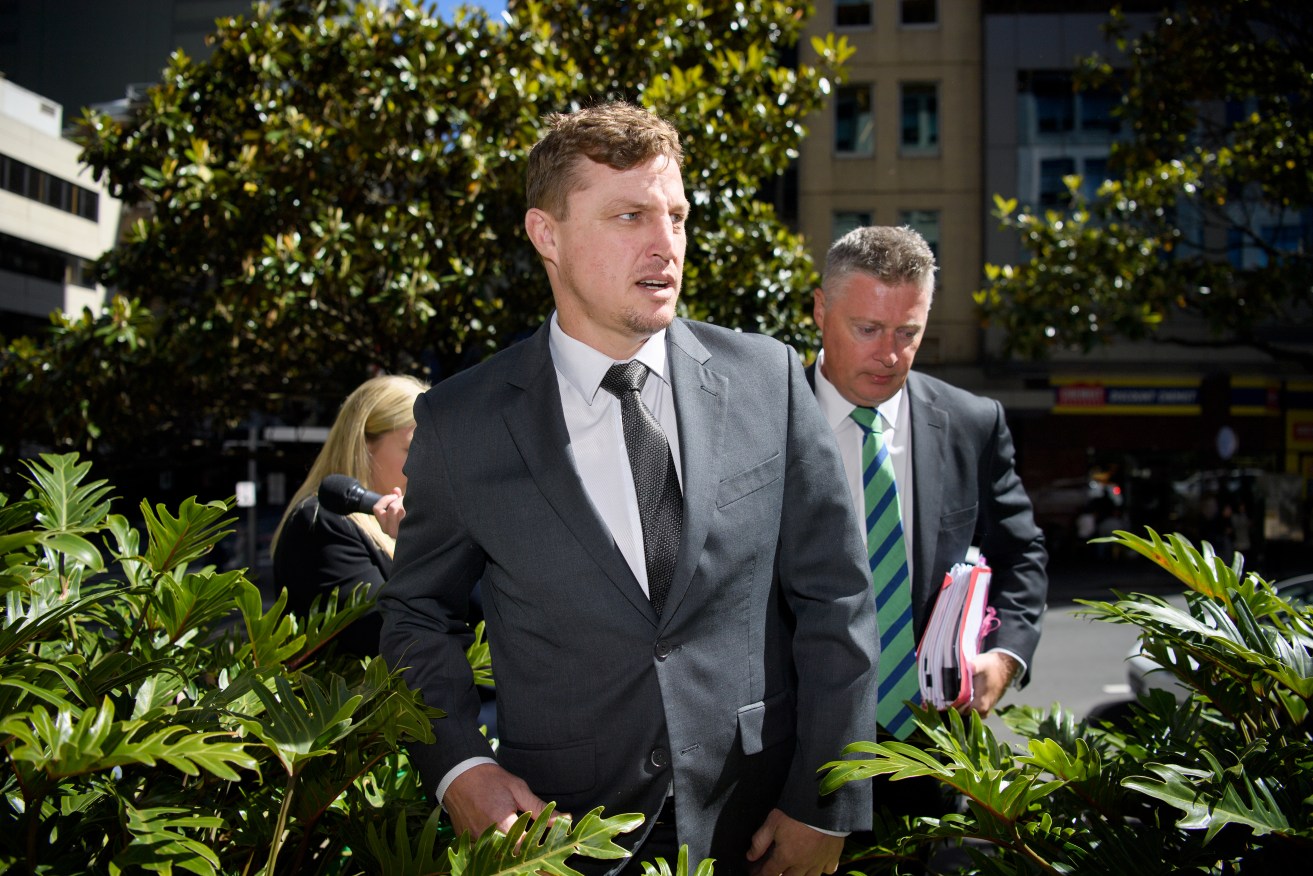 Brett Finch was charged over his involvement in a child sexual abuse chat line.