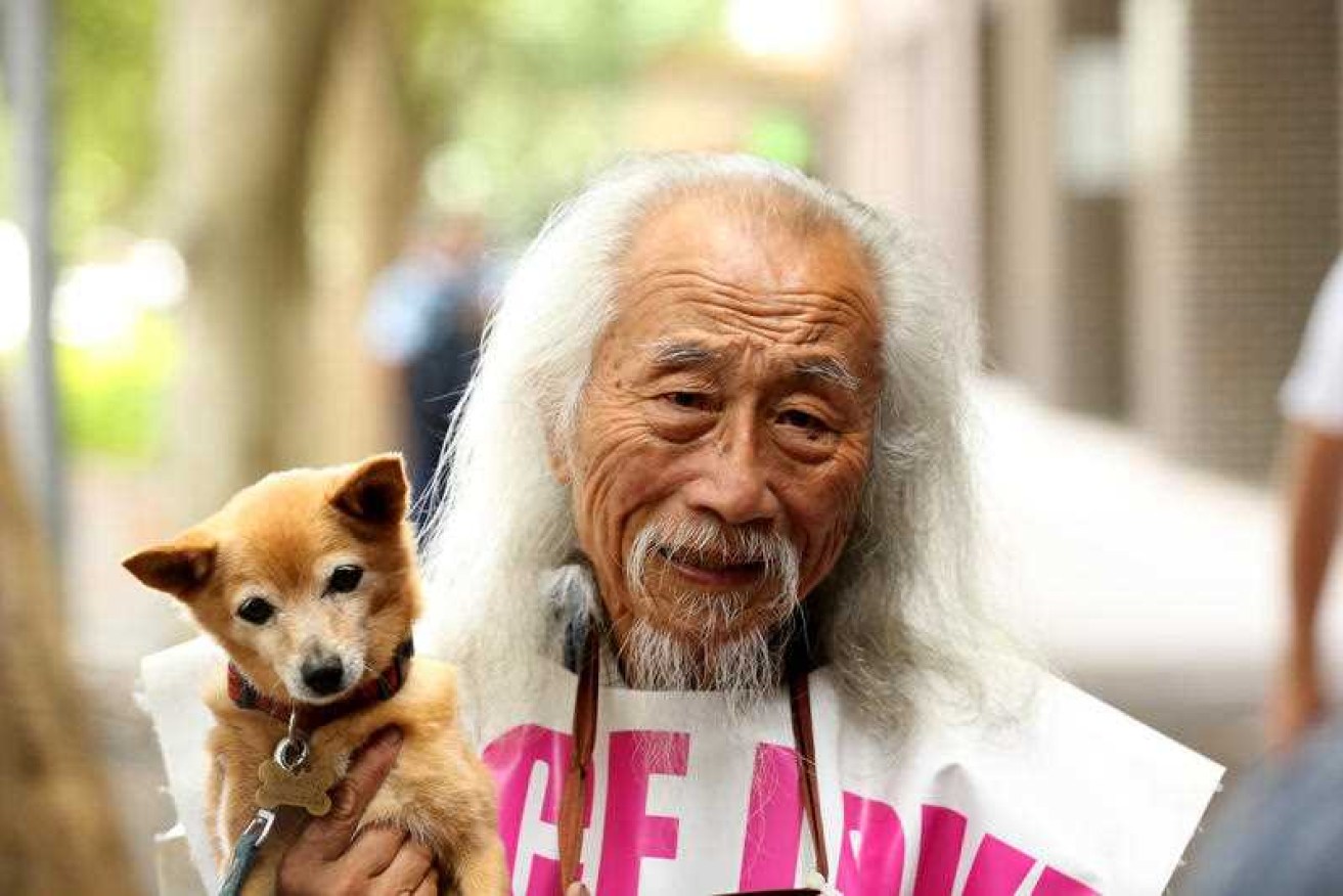 Sydney identity Danny Lim is in hospital after he was injured while being arrested by police.