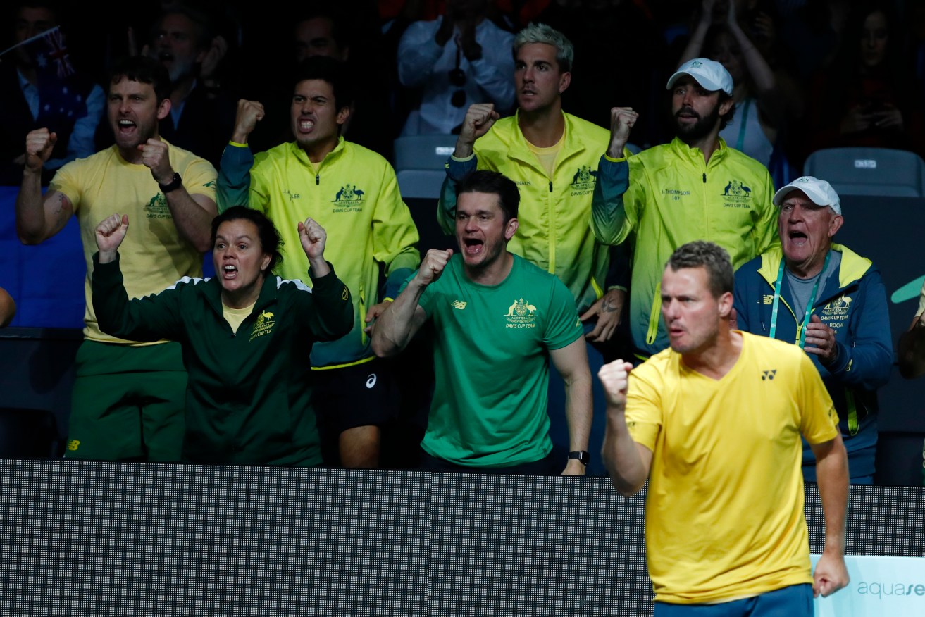 Australia's tennis men have reached the Davis Cup final for the first time in 19 years after coming from behind to beat Croatia 2-1 in the semis in Malaga.