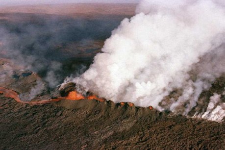 Alert as world's largest active volcano erupts