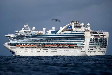 Cruise ship with virus outbreaks docks in Adelaide
