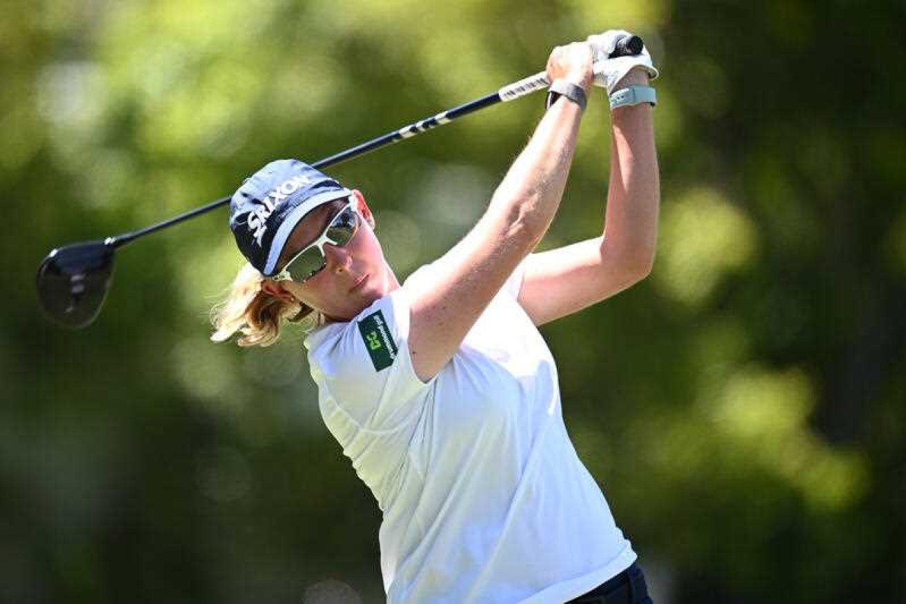 South Africa's Ashleigh Buhai has completed the British Open-Australian Open double.