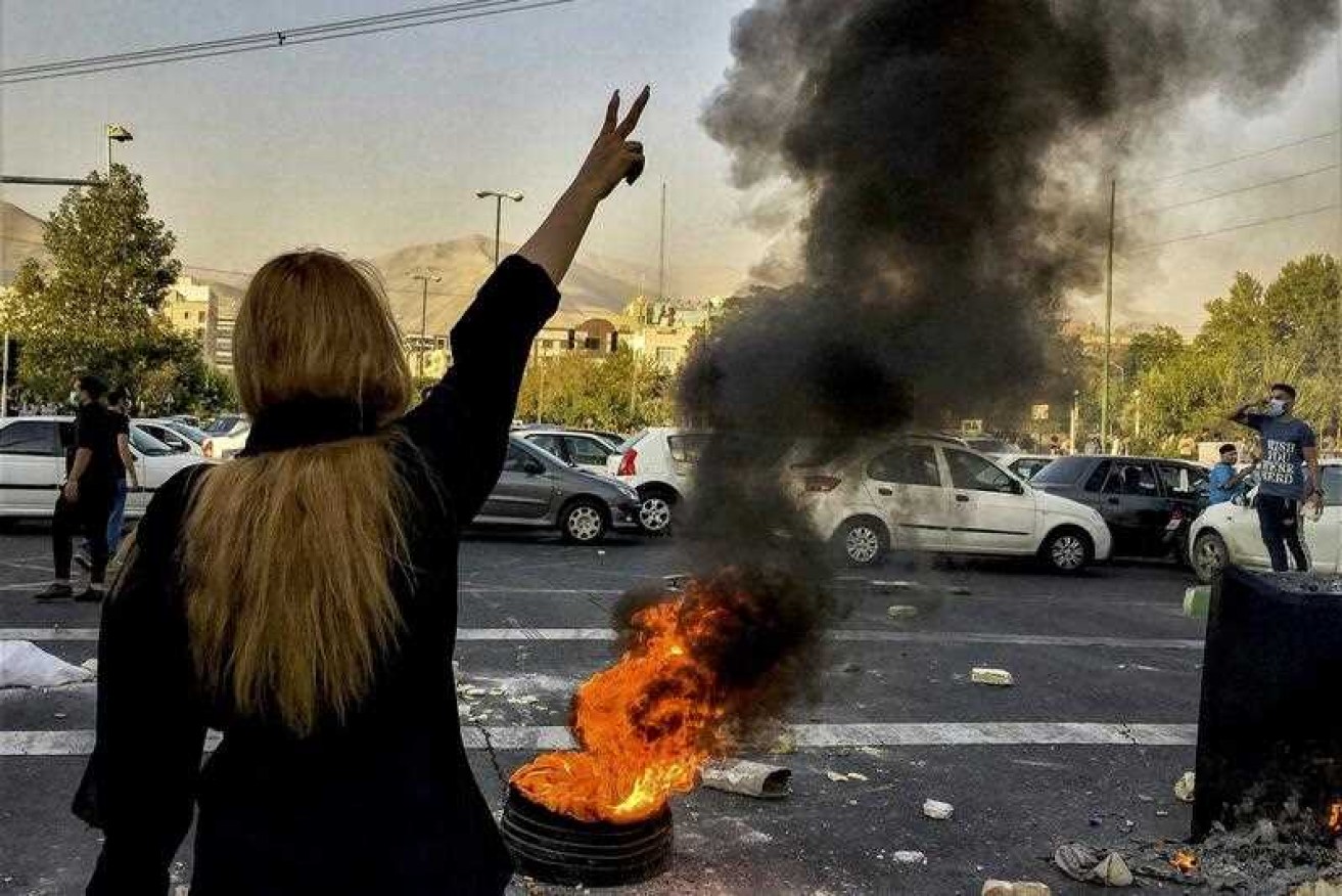 Protests erupted in Iran after the death of a young woman detained by the morality police in Tehran.