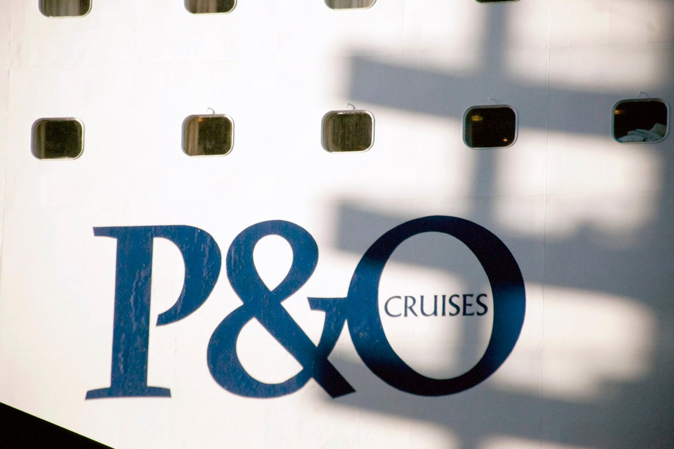 A person has gone overboard from a cruise ship heading toward Sydney Harbour pre-dawn.