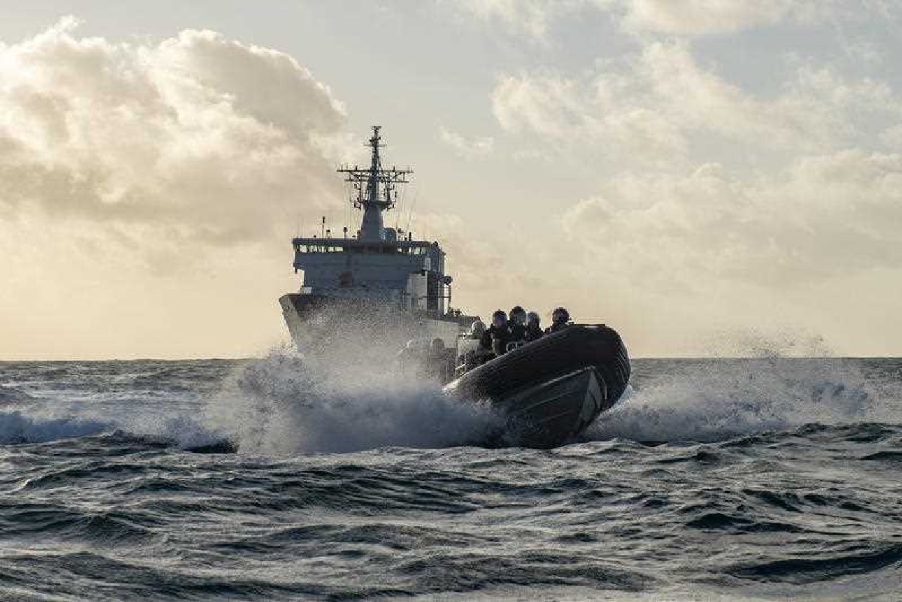 HMNZS Wellington headed back to New Zealand early from a three-month deployment in the Pacific. 