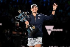 Ash Barty's message to Aussie tennis stars