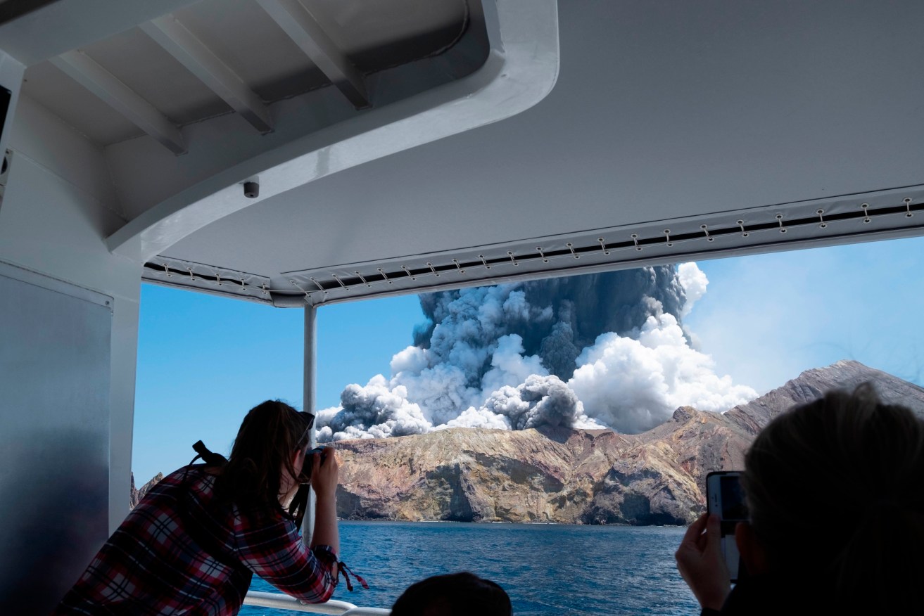 The 2019 eruption on White Island off the NZ coast killed 22 people while others were burnt by ash.