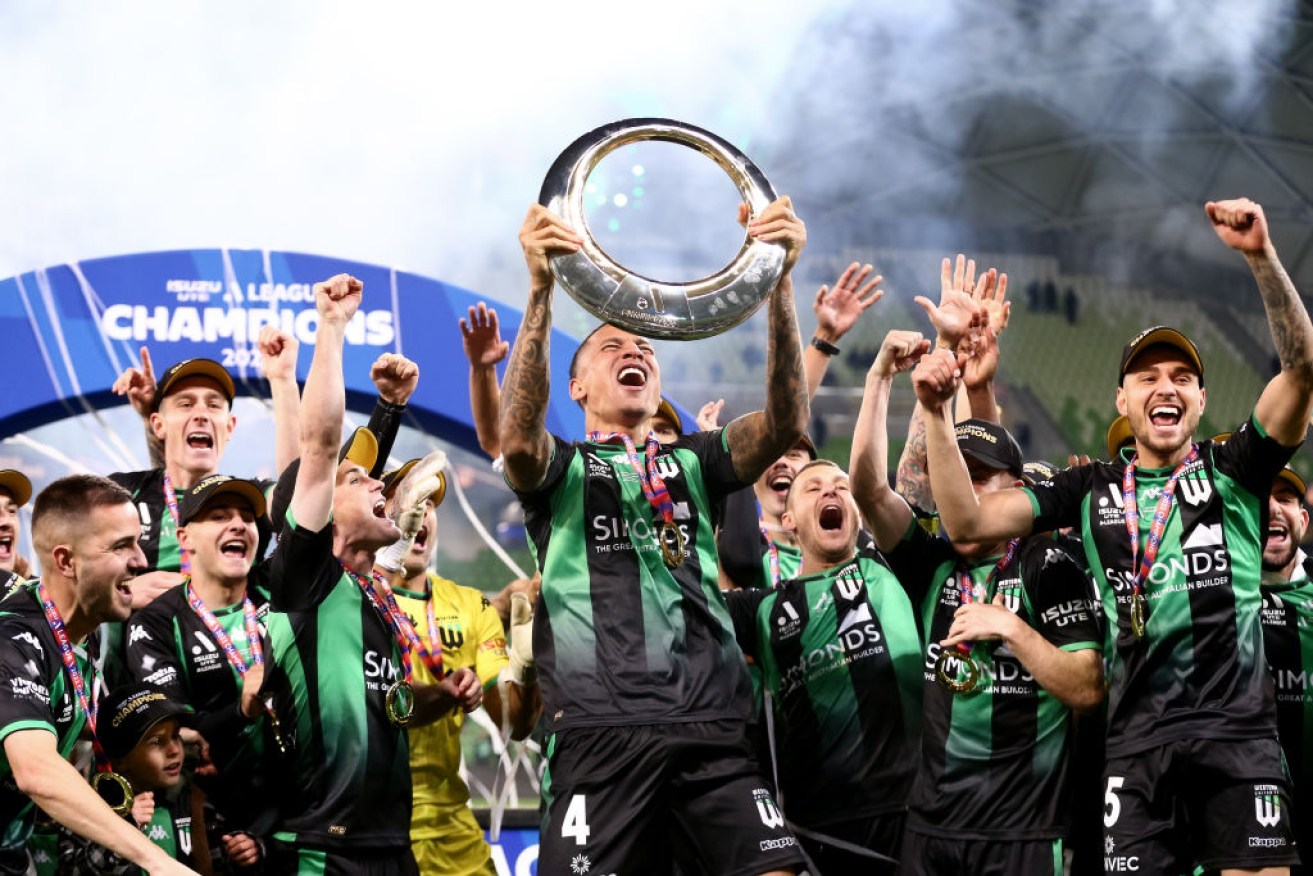 Western United won the last A-League men grand final, but got to play at home. 