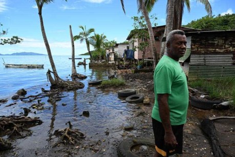 Fijian voices drowned out as sea levels rise