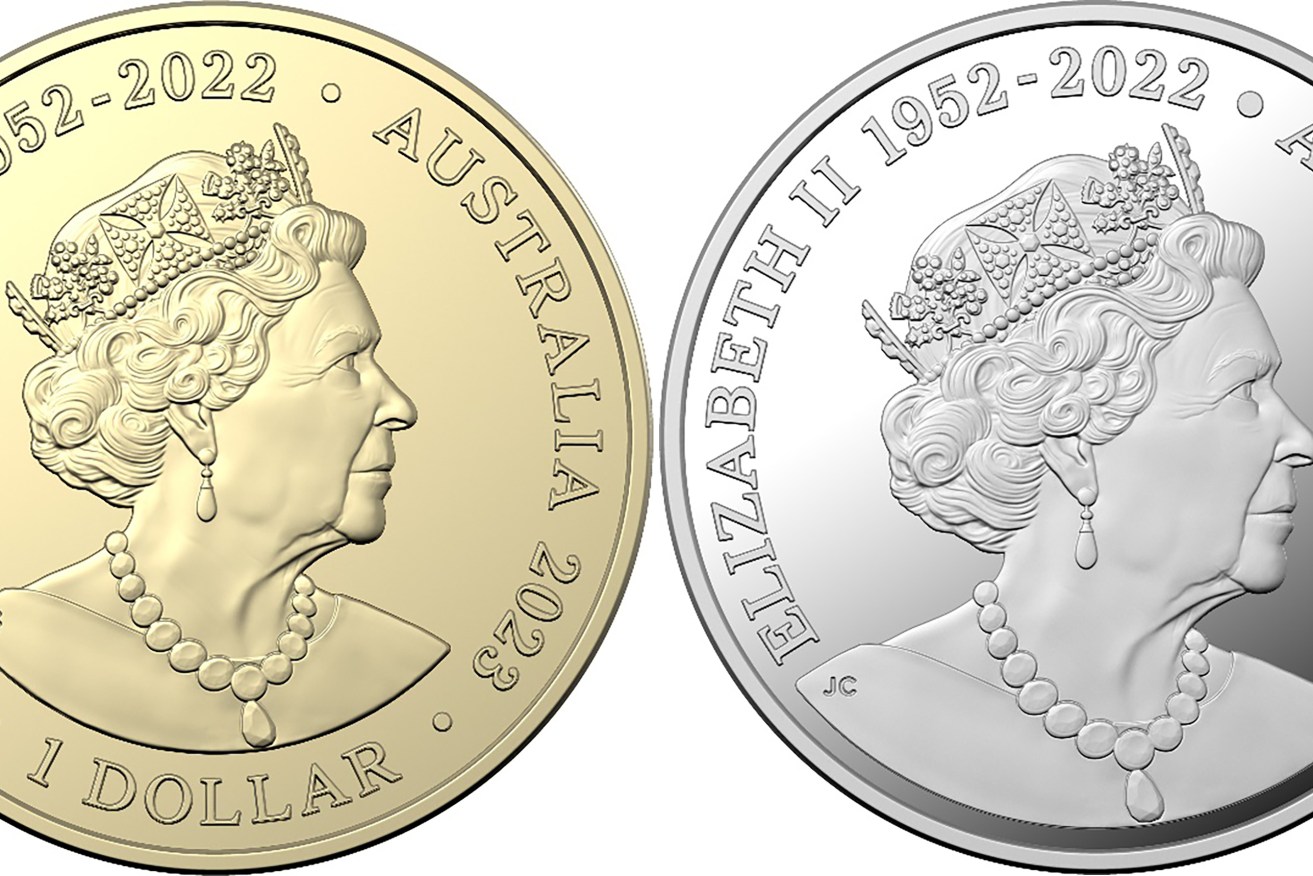 The final design for Australian coins featuring Queen Elizabeth II will celebrate her 70-year reign.