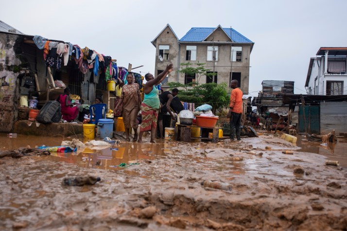 Floods, landslides kill 120 in DR Congo