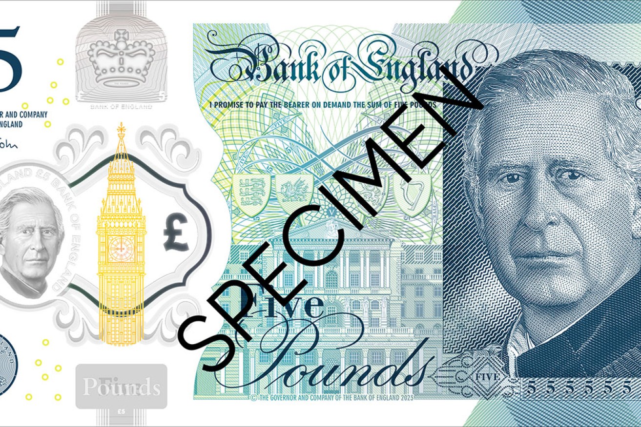 The Bank of England has revealed the design of its first notes featuring King Charles III.