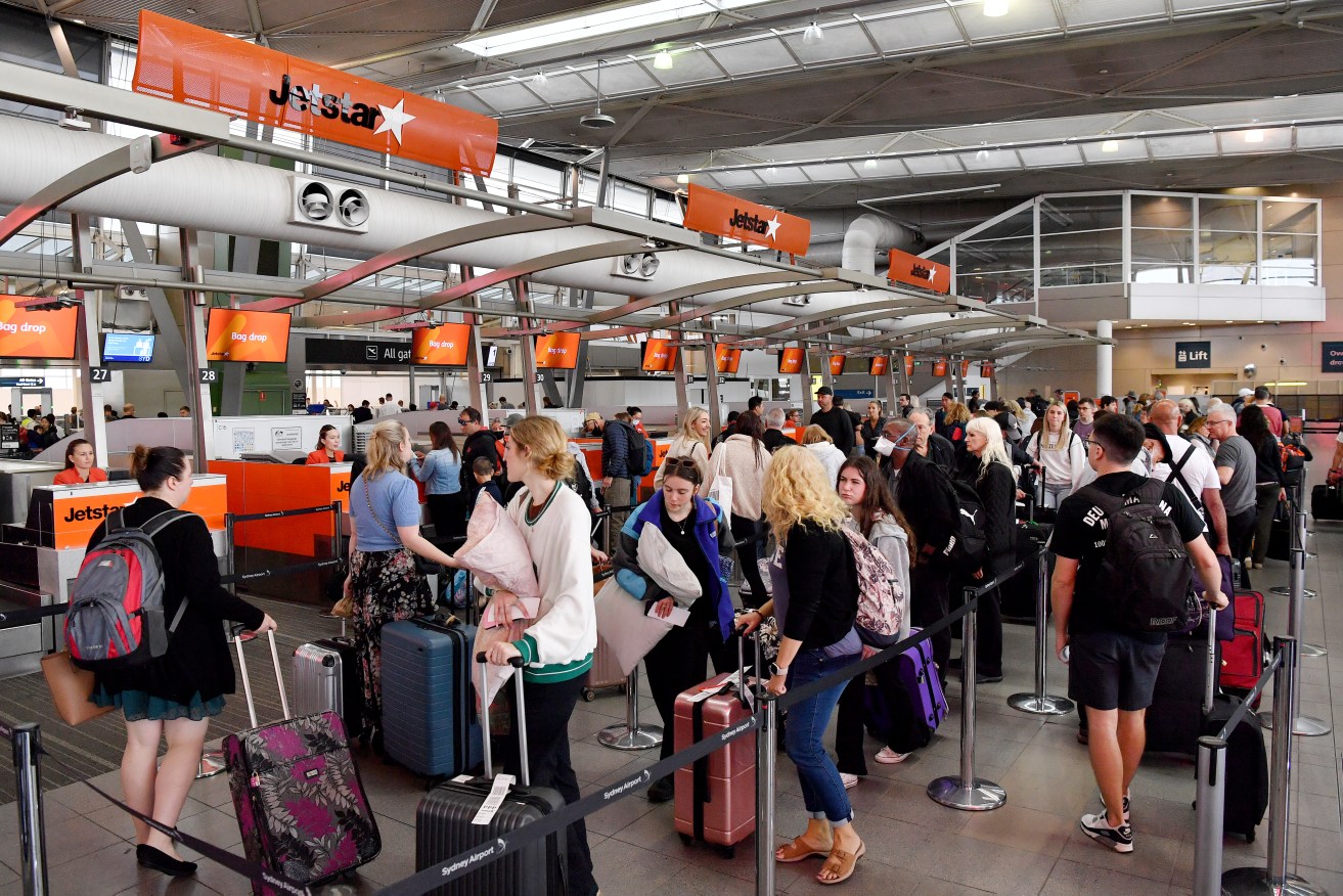 Air travel delays have been on the rise since the pandemic.