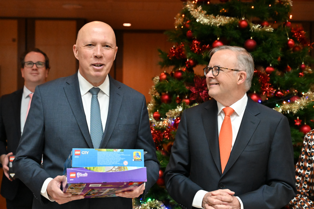 PM Anthony Albanese isn't revealing how the Voice will work, says Peter Dutton, who wants to know how members will be elected. <i>Photo: AAP</i>