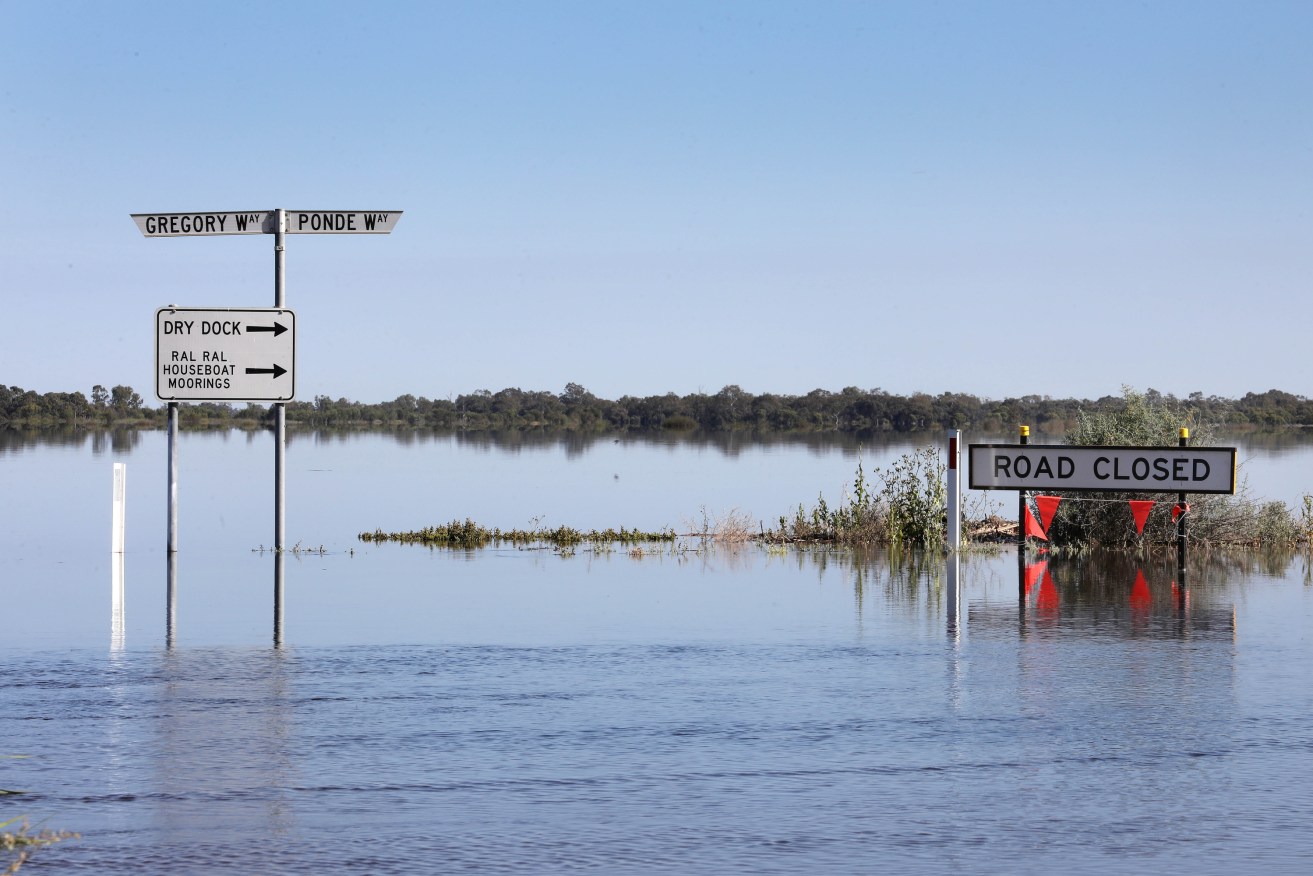 There are concerns flood waters flowing down the Murray River in SA could cut the Princes Highway.