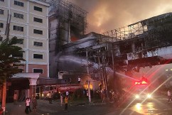 At least 10 lives lost in Cambodia hotel casino fire