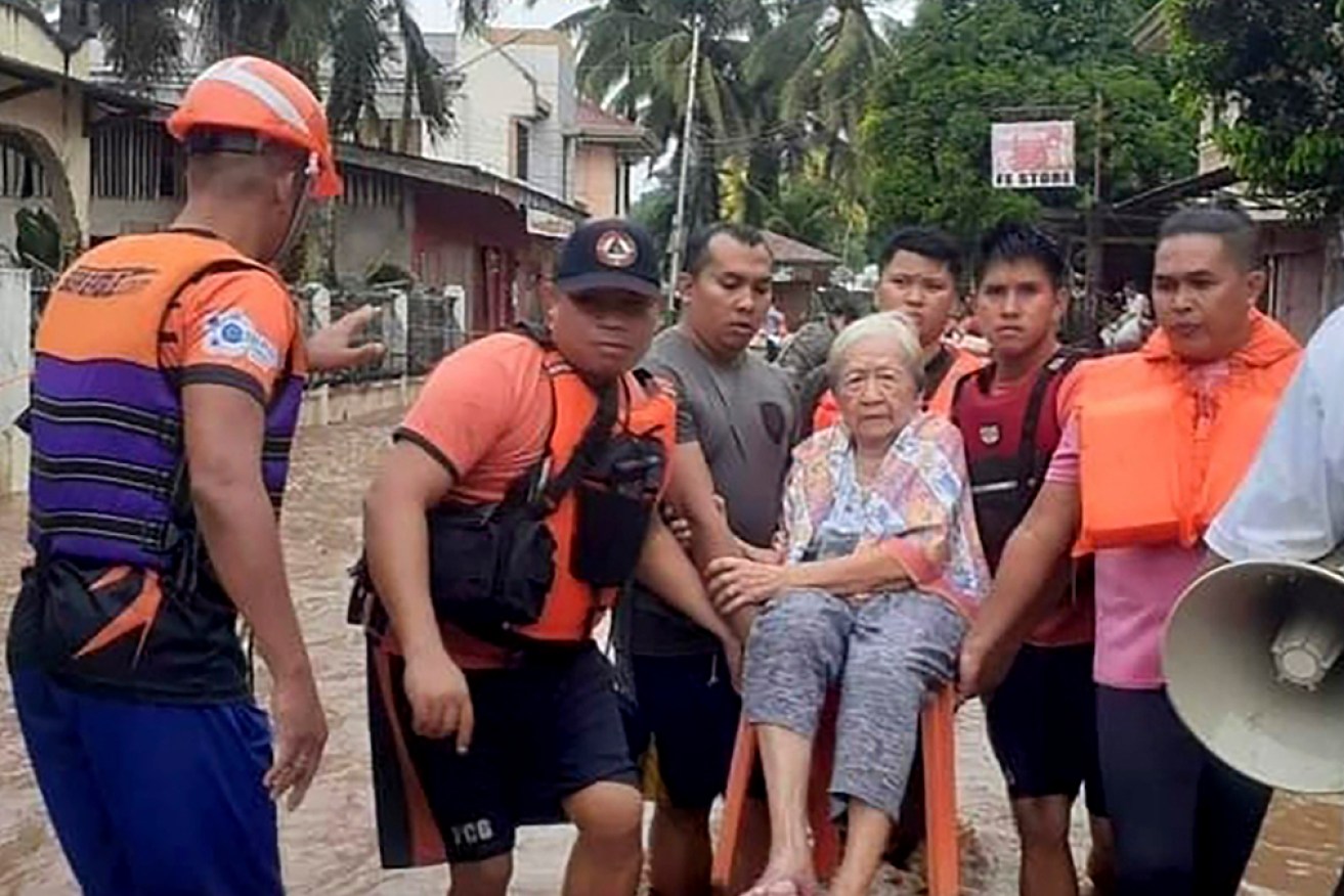 Massive flooding has devastated parts of the Philippines with more than 50 dead and 19 missing. 