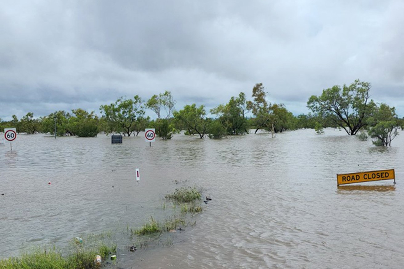 Up to 500 millimetres of rain has been dumped at Fitzroy Crossing in recent days.