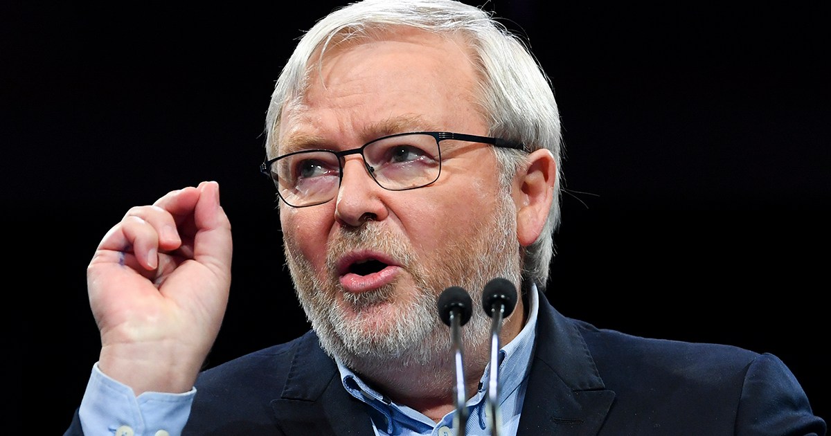 Kevin Rudd Bird Opposition slams Kevin Rudd over ‘opinionated lecturing’