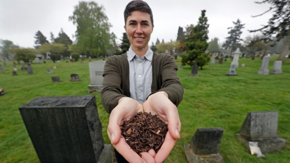 human composting