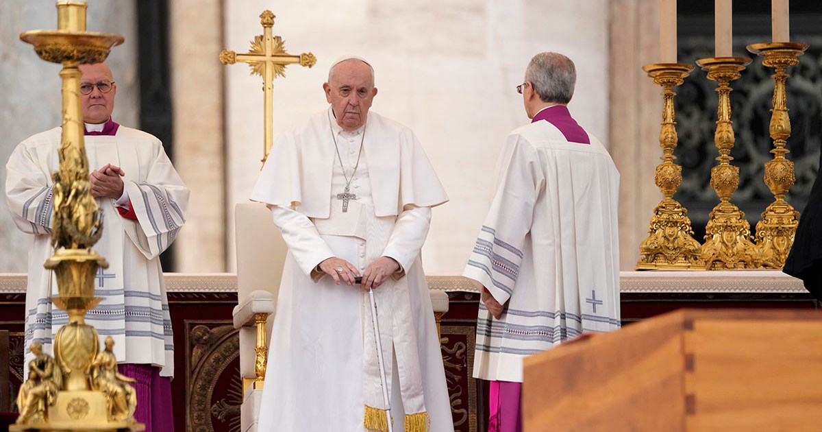 Pope Francis presides at funeral of Pope Emeritus Benedict XVI