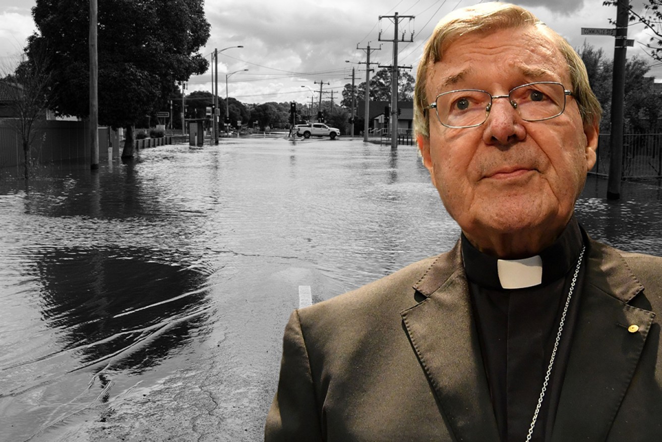 Insurance companies should be listened to on climate change over religious leaders like Pell, Michael Pascoe writes.