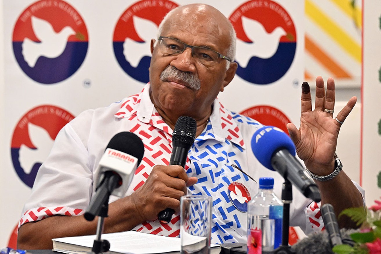 Sitiveni Rabuka became PM in December after a coalition of parties voted for him as leader.