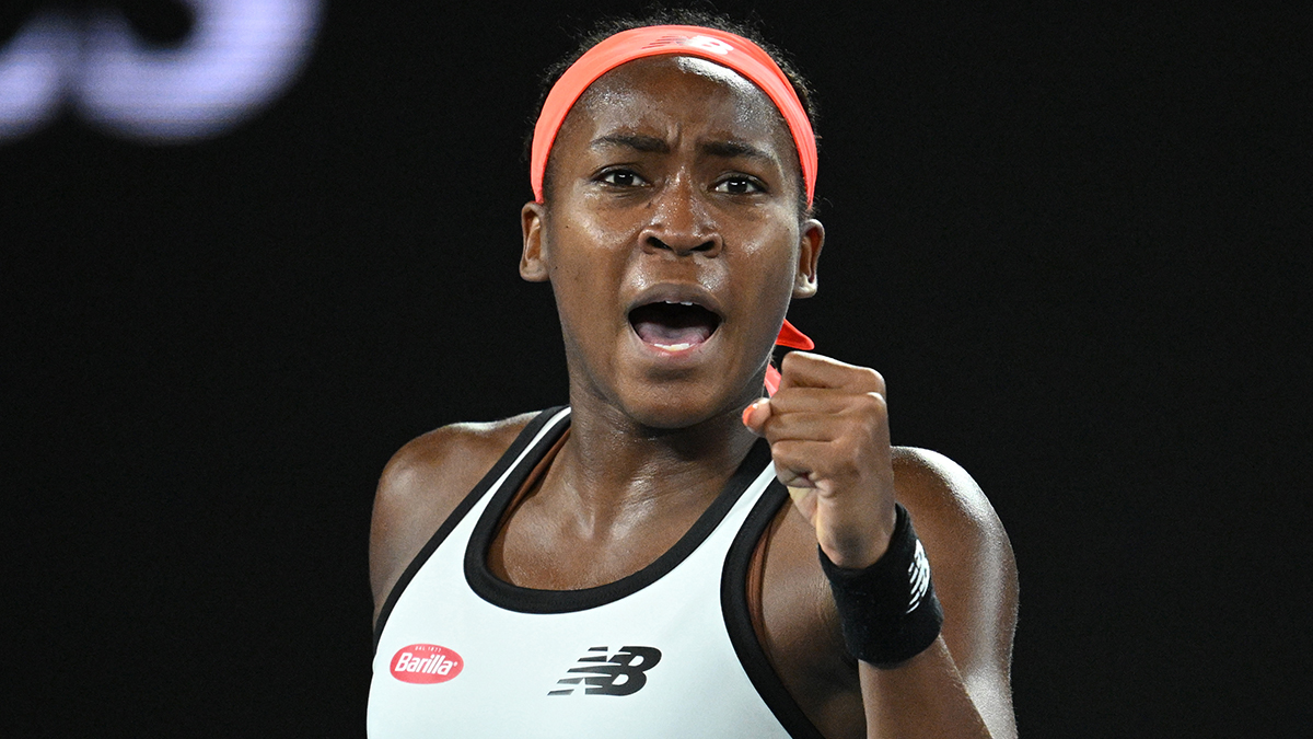 Coco Gauff Impresses In Straight-sets Win Over Emma Raducanu