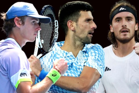 Australian eyes on Alex de Minaur v Novak Djokovic