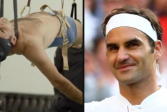 Roger Federer strips down for ‘vulnerable’ art project
