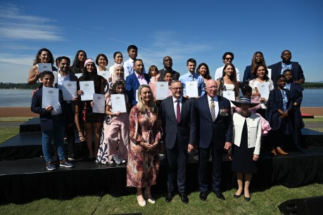 New citizens and invasion rallies in Australia Day focus