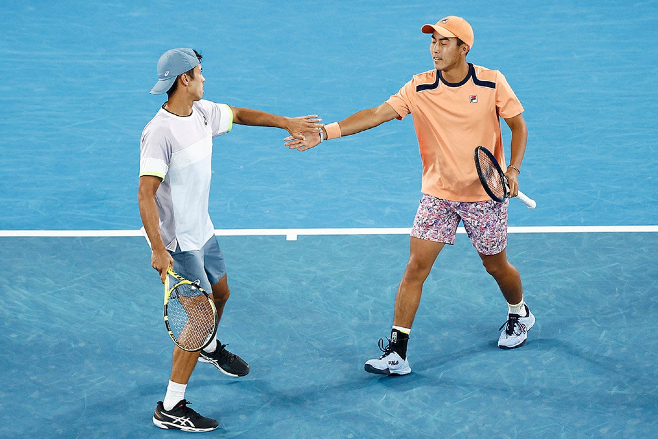 Local wildcards Jason Kubler and Rinky Hijikata have made the Australian Open doubles final.
