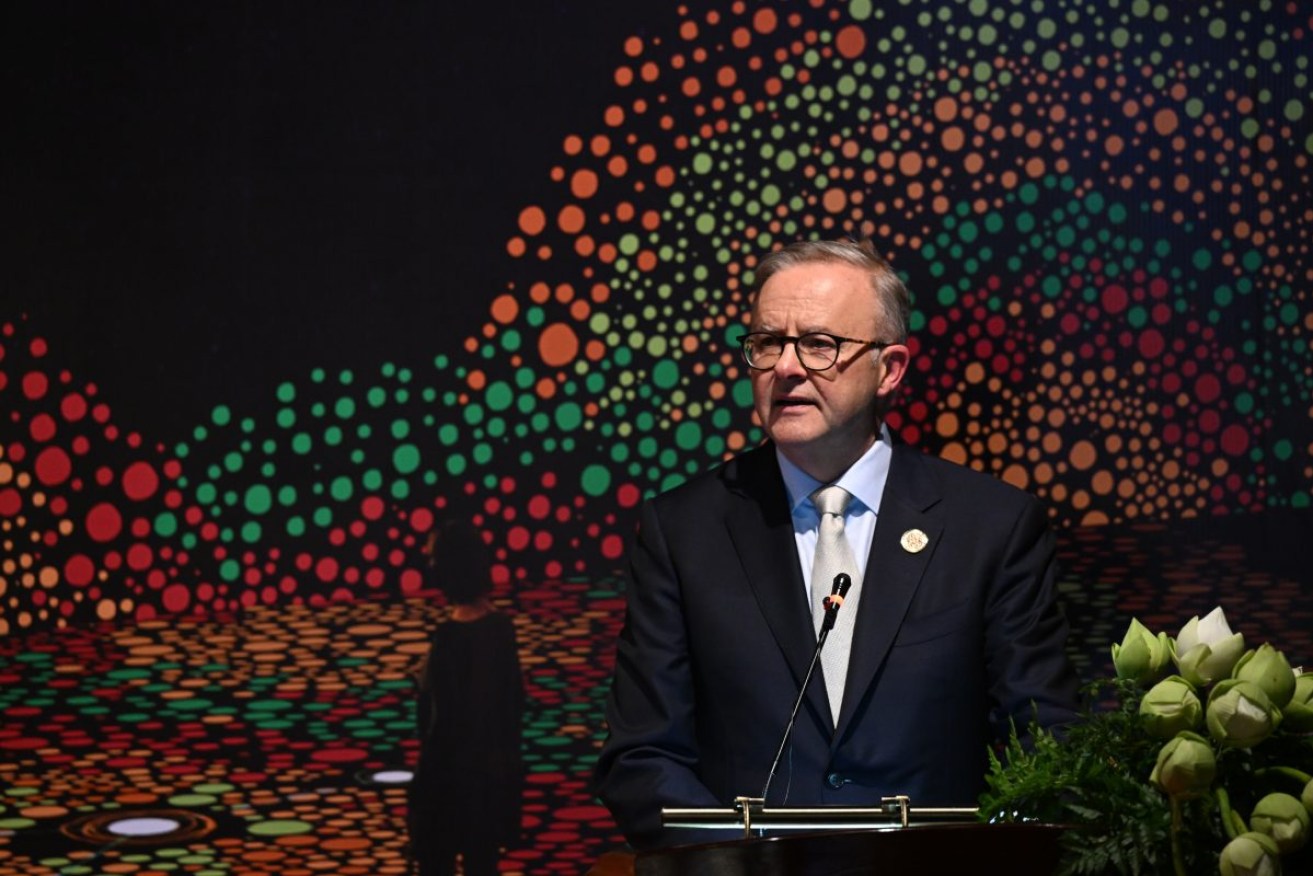 Prime Minister Anthony Albanese says a Voice to parliament will be the biggest-ever step to reconciliation. <i>Photo: AAP</i>.