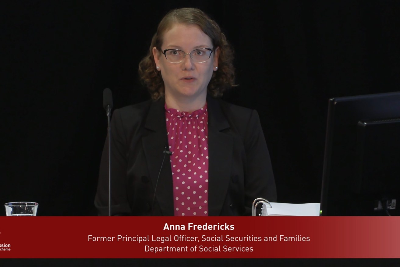 Lawyer Anna Fredericks says independent legal advice could have led to robodebt being stopped.