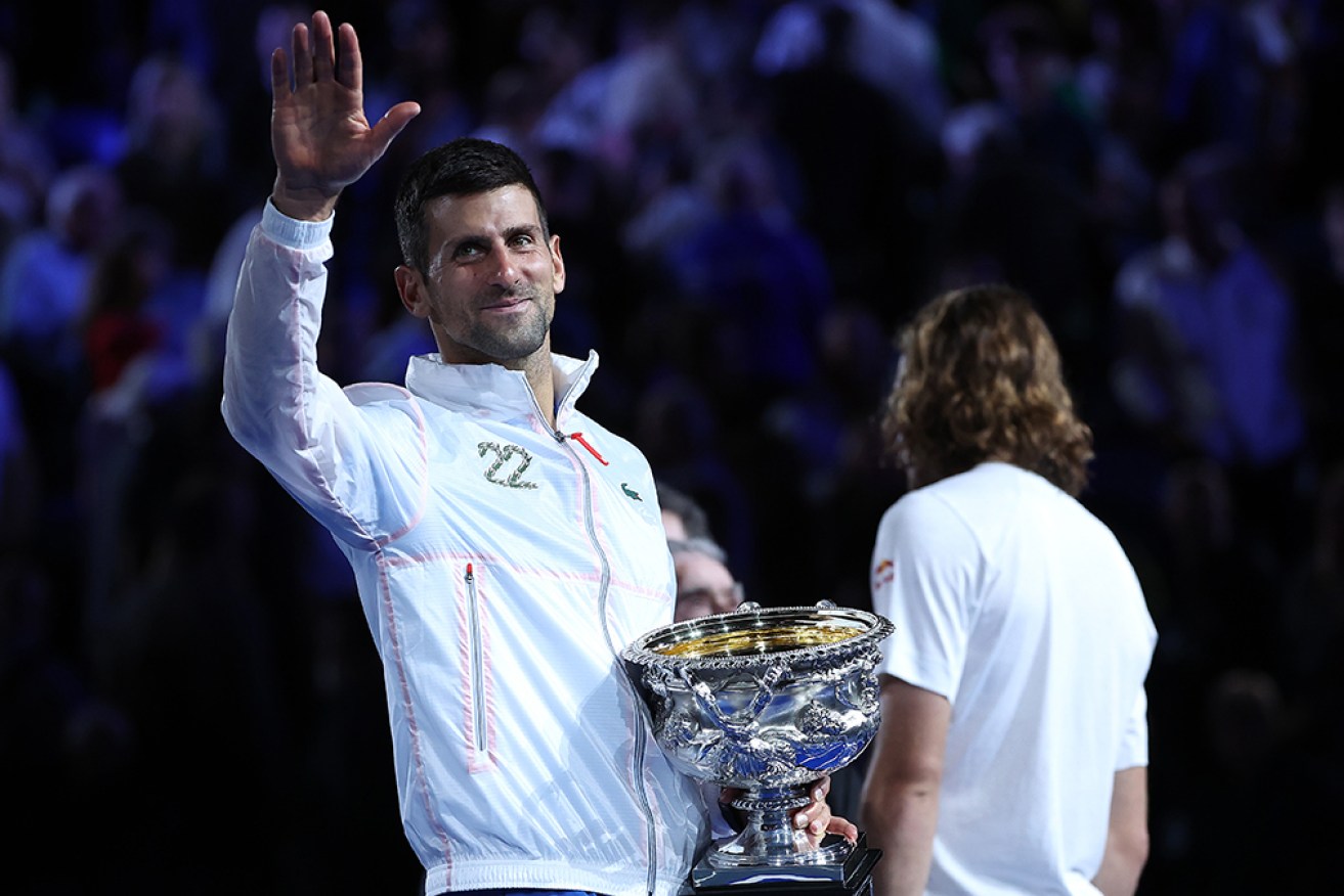 Novak Djokovic refuses to be jabbed and, despite winning the Australian Open, continues to pay the price for defying government edicts. <i>Photo: Getty</i>