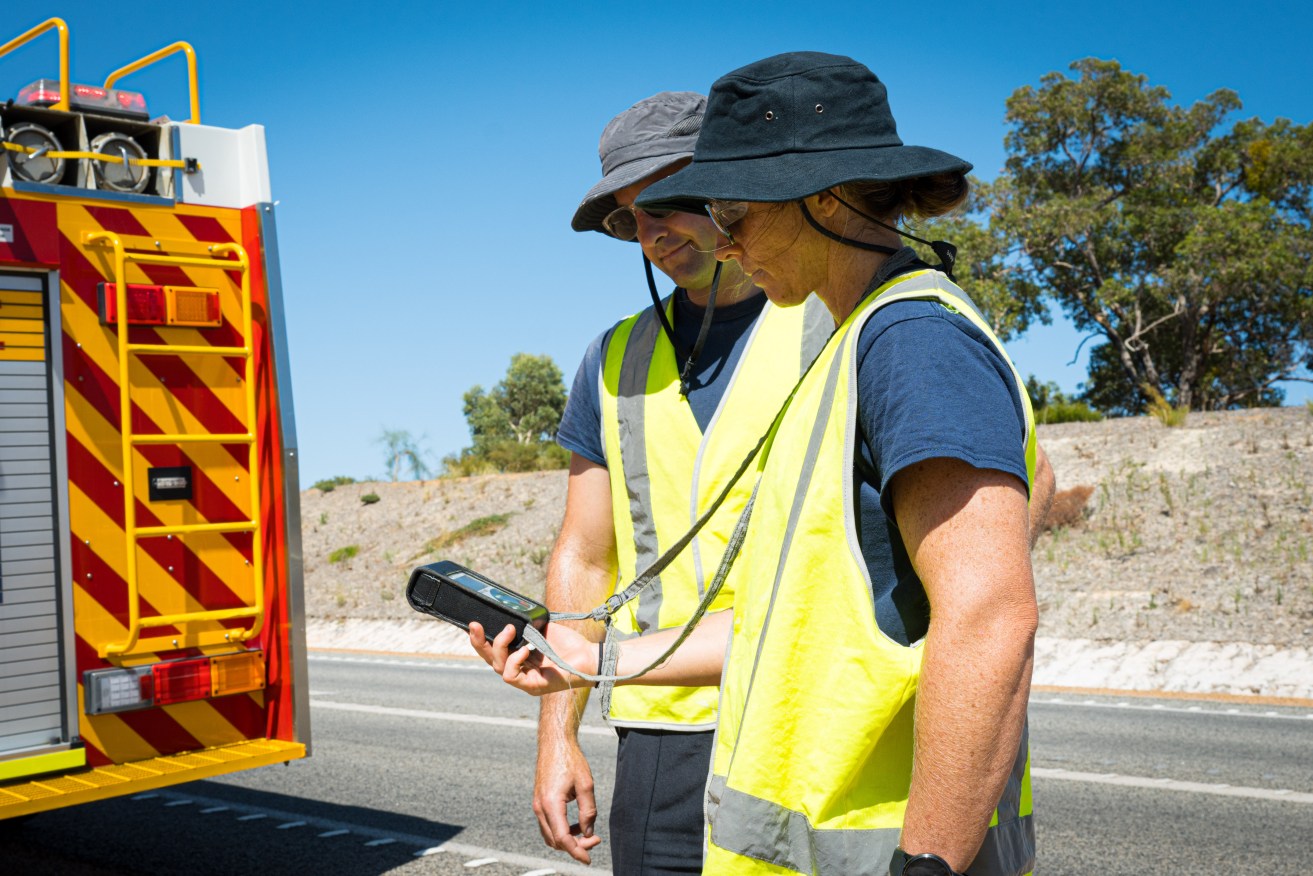 Authorities are combing a 1400km route in WA in search of the capsule.