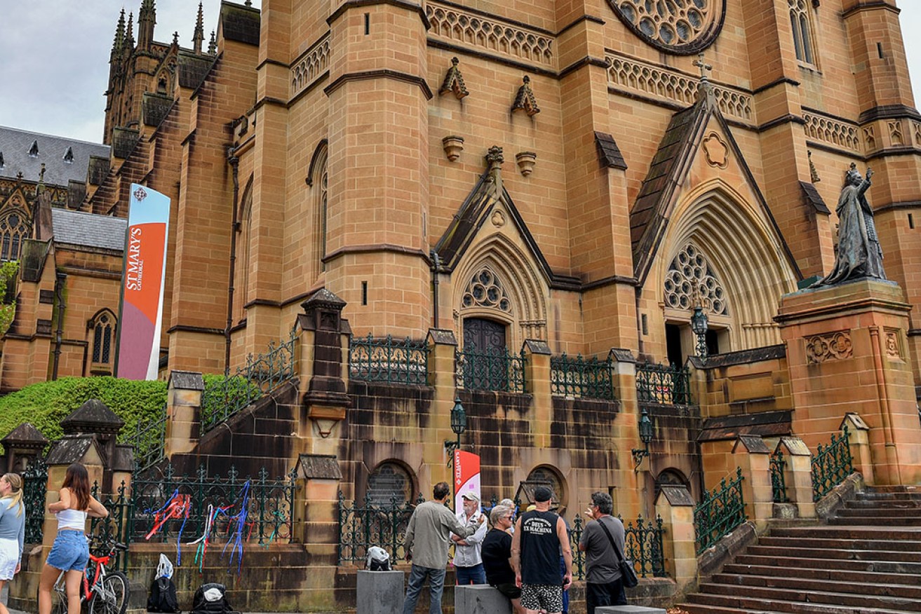Police have sought to ban a protest at Cardinal Pell's funeral at St Mary's Cathedral in Sydney.