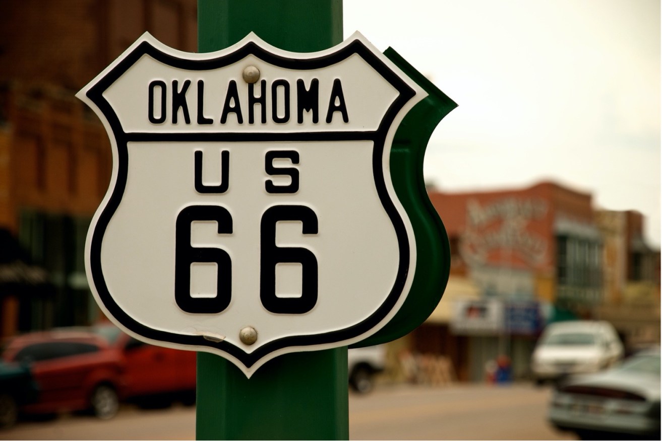 Iconic Route 66.
